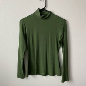 Reformation Mock Neck Top